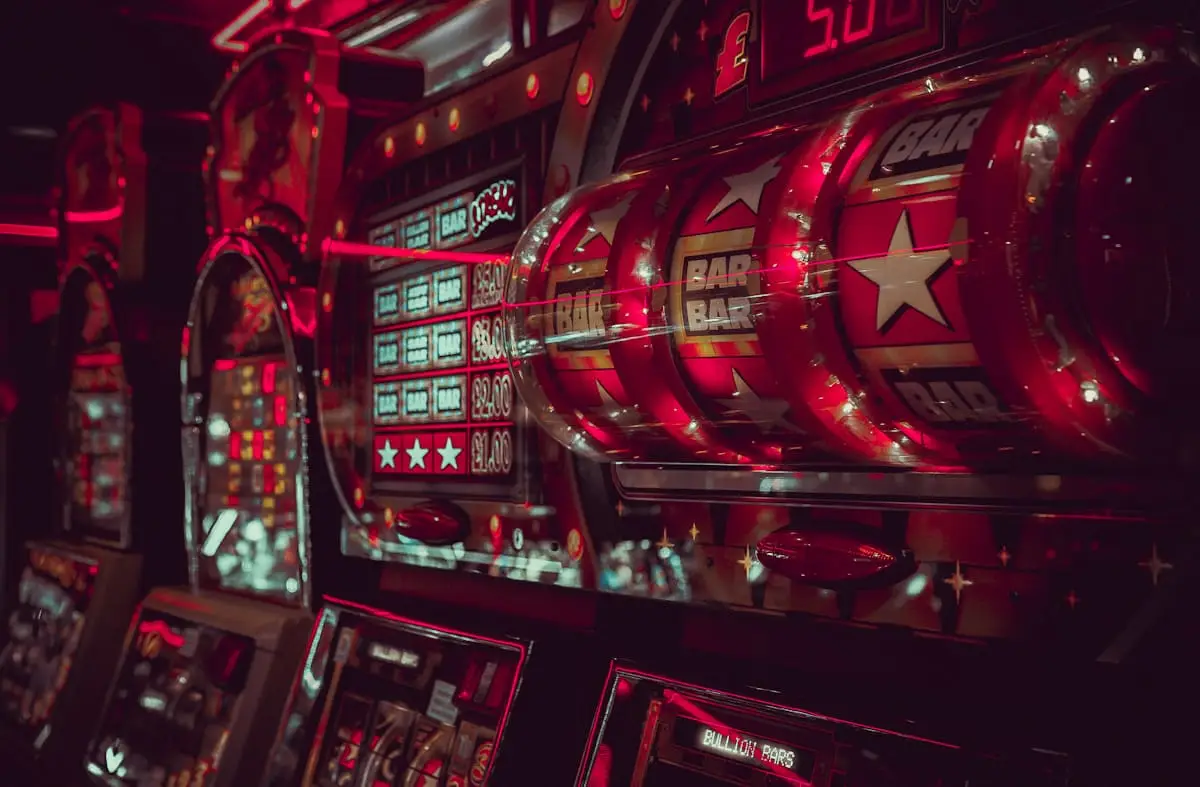 Classic slot machine reels